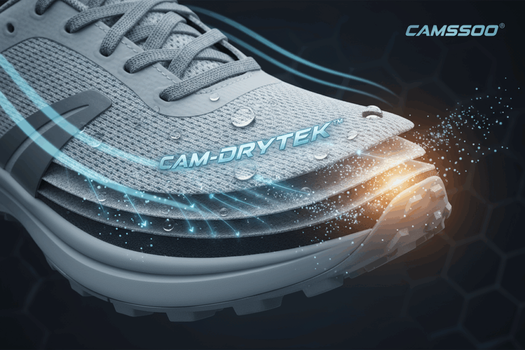 camssoo cam drytek 透气技术特写
